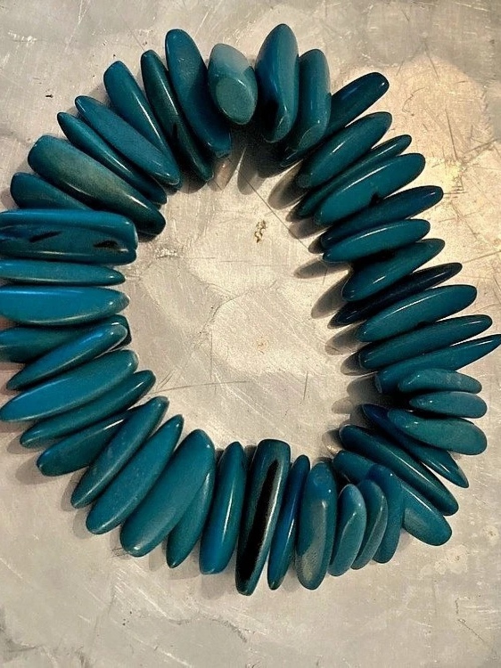 Turquoise Seed Bracelet Like New